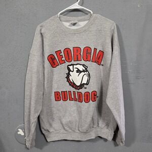 vintage Hanes ComfortBlend Georgia Bulldogs Crewneck Sweatshirt Adult L